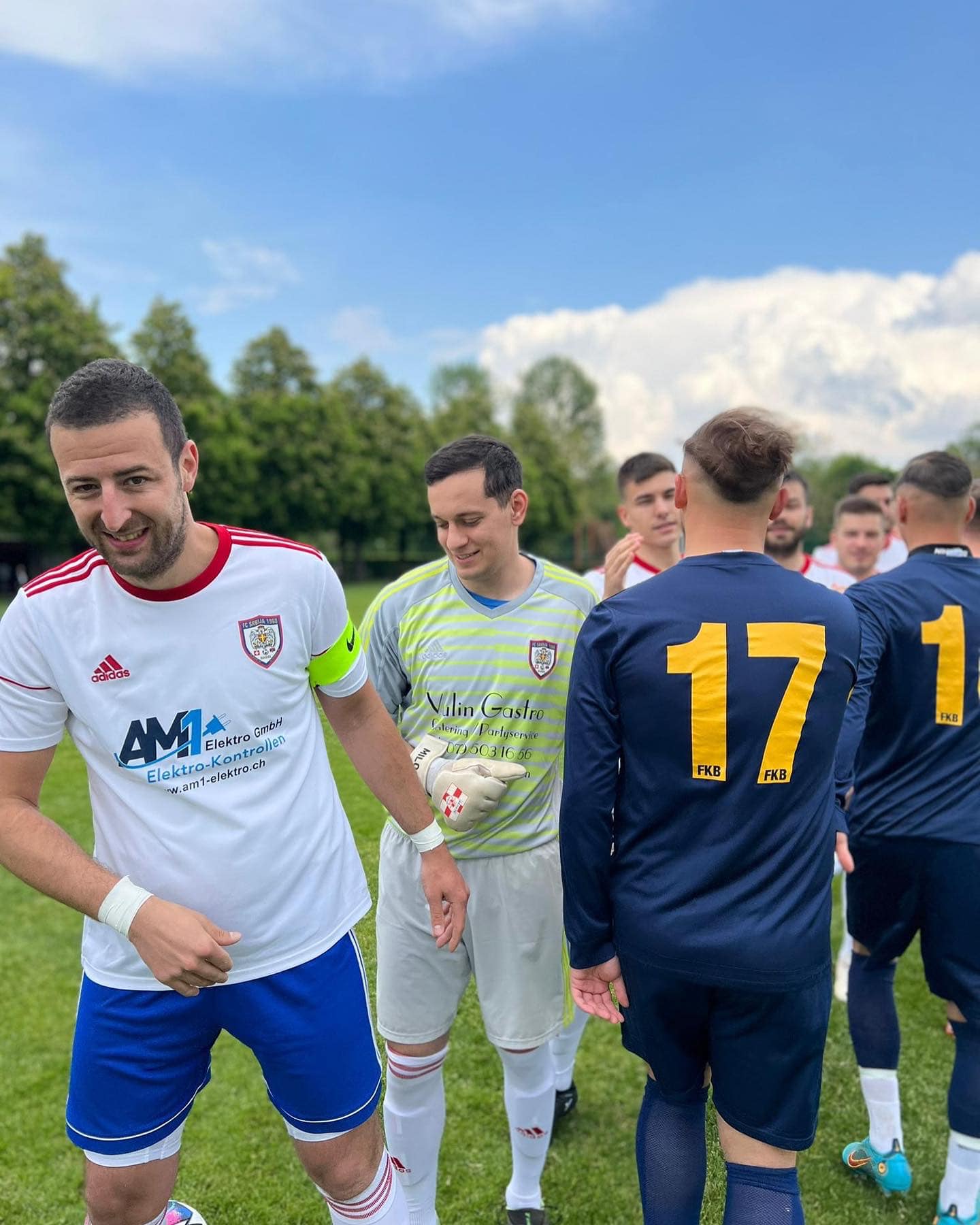 FC Srbija 1968 in Aktion