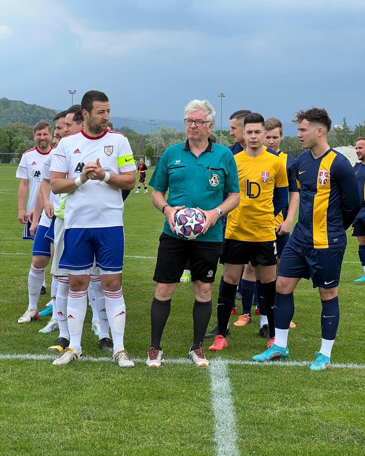 FC Srbija 1968 in Aktion