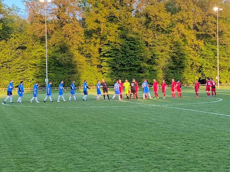 FC Srbija 1968 in Aktion