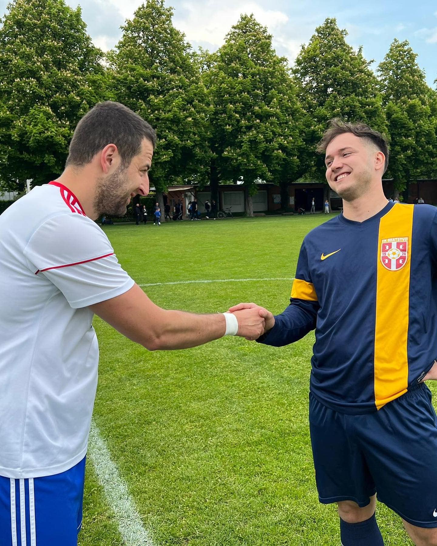 FC Srbija 1968 in Aktion